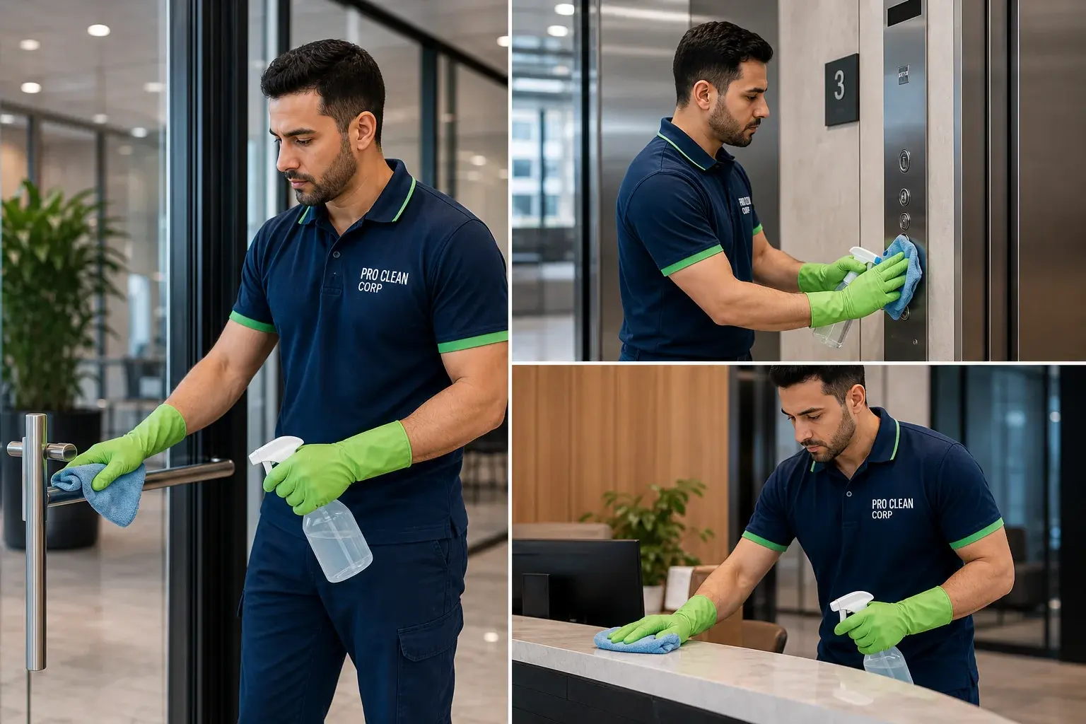 Professional commercial cleaning team Parramatta