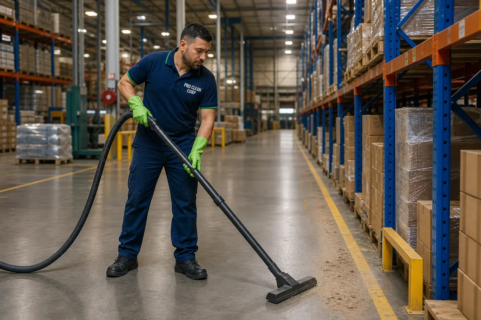 Warehouse Cleaning Overview Parramatta